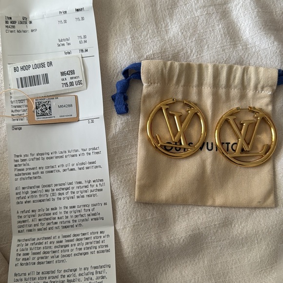Louis Vuitton Louise Hoop - Picture 2 of 8